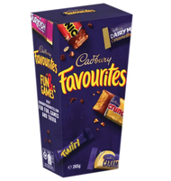 SOCOLA ĐEN / SỮA MIX NHIỀU LOẠI Cadbury ROSES - FAVOURITES - DARK EDITION - KIWI DARK / MILK Delight