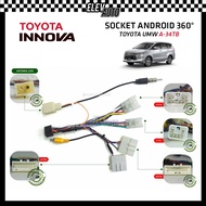 360 Camera Android Socket Toyota Innova A-34TB