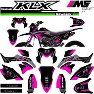 Decal Sticker Striping Variasi Fullbody KLX DTRACKER 150 2016-2022 - Decal DTRACKER New - Decal DTRA