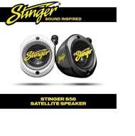 Stinger S58 Satellite Speaker (Black/White) Speaker Dashboard Kereta Satellite 120W