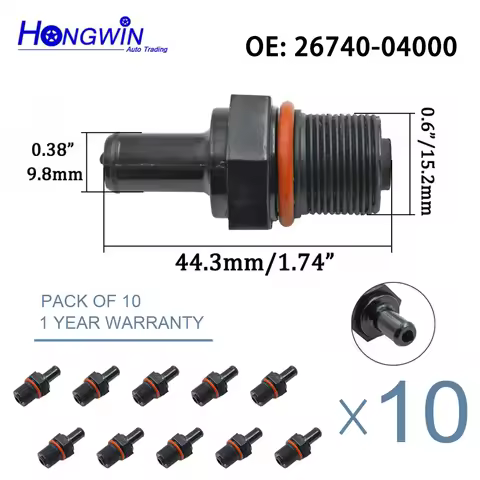 26740-04000 Crankcase Ventilation PCV Valve For Europe KIA Picanto 11-20 Hyundai I10 2010 2011-2013 