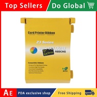 【Fast and Free Delivery】 Zxp Series 3 Color Ymcko Ribbon For Zebra Zxp3 Printer 800033-840 200 Print