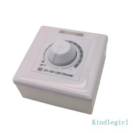 KING 0-10V Light Dimmer Adjustable Brightness Controller Rotary Knob Dimmer Switch