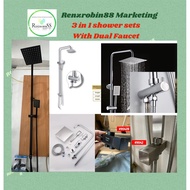 3 in 1 or 2 in 1 modern shower sets DIARKIS brand