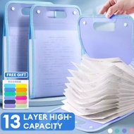 A4 Document Organizer File Folder with 13 Compartments | Office Stationery | A4 File Organizer |