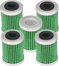 HIFROM (Pack of 5) Fuel Filter Element Compatible with Yamaha Marine F150 LF150 VF200 VF225 VF250 VZ