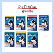 Purina Felix Pure Meat Pouch Wet food 85g x 24pouches