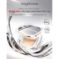 Glad2Glow G2G cushion glow/perfect cover glow silver/01 buttercream/02 praline/03 custom