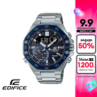 CASIO นาฬิกาข้อมือผู้ชาย EDIFICE รุ่น ECB-10DB-1BDF วัสดุสเตนเลสสตีล สีน้ำเงิน