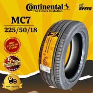 CONTINENTAL TYRE 225/50/18 MC7