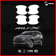 ฟิล์มใสกันรอยเบ้ามือประตูรถยนต์ ISUZU MU-X (ฟิล์ม TPU รับประกัน 5 ปี)