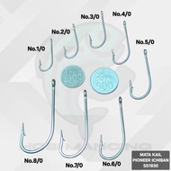 MATA Pioneer Ichiban SS 1930 Fishing Hook / Thick and Strong Pioneer Fishing Hook Carbon Ring SS1930