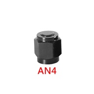 1Pcs High Quality Hex Head Port Fitting AN4 AN6 AN8 AN10 AN12 Adapter Female Flare End Cap Plug Tube
