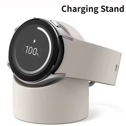 Silicone Charging Stand Dock For Samsung Galaxy Watch 5 Pro Charger Stand Storage Seat For Samsung G