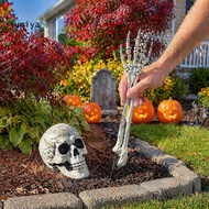 JY Waterproof Haunted House Decor, Decorative Yard Stakes for Halloween, Realistic Yard Props for Ba