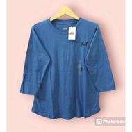 HM L.7 women's t-shirt/8 baju perempuan t shirt