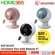Iris Ohyama Circulator Fan with Remote 6" PCF-SC15T