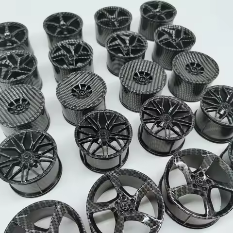 Carbon Fiber Wheel Hub Tire 23799 68577 Accessories Compatible With LEGO CADA MouldKing MOC 42083 42