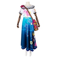 Magic Full House Cos Children Adult Performance Wear Encanto Mirabel Cosplay Clothing Festival Cospl