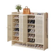 Rattan Shoe Cabinet Anti-mosquito Shoe Cabinet  Nordic Shoe Cabinet