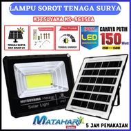Lampu Solar Sorot Tembak Led 150 Watt Taman Panel Tenaga Surya LED inovasi IP67 Mitsuyama MS-96150A