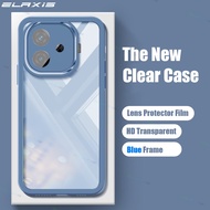 ELAXIS for VIVO IQOO 13 12 11S Z10X Z10 Z9 Z9x Z7 Z7x Turbo Pro+  5G Phone Case With Lens Films Tran