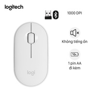[ LazMaII CHÍNH HÃNG ] Chuột không dây Logitech Pebble M350 - Kết nối Bluetooth/ USB 2.4GHz thiết kế