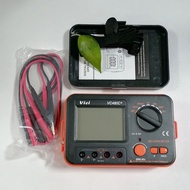 Vici VC480C LCD Digital Milli-ohm Meter Resistance Tester 4 Wire Ohm Test Meter Milliohmmeter 0.01 O