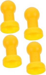 4pcs kid trampoline yellow accessories trampoline for kids trampoline replacement rod parts trampoline supplies trampoline poles caps small trampoline protector top cover screw hat
