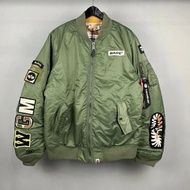 Jaket Bomber BAPE Shark 