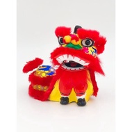 Lion Dance动态狮 Handmade cardboard lion dance lion head dance puppets the lion suite Chinese new year gift