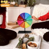 YUMEIREN  Wheel, Plastic Editable Dry Erase Spin Wheel, Round Multicolor Editable Spin Wheels