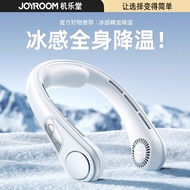 KY Machine Hall usb Rechargeable Outdoor Hanging Neck Fan Small Portable Lazy Fan Portable Cooling F