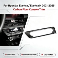 ABS Air Condition Button Cover Trim Decor Car Interior Accessories For Hyundai Elantra /Elantra N CN