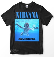 kaos NIRVANA - NEVERMIND HITAM / Premium Tshirt NIRVANA / nevermind / oversize tshirt