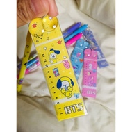 Bts BALLPOINT Pen/BT21/BTS Ruler Pent/GEL Ink/BT21/BTS Ruler Character Pen BT21