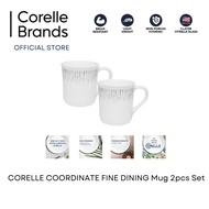 CORELLE COORDINATE FINE DINING Mug Set - 2pcs