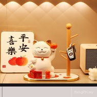 Simple Wholesale Bank Ornaments Decorations Fortune Modern Entrance Cat Ornaments Lucky Cat Creative