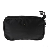 yu Durable Multimeter Black Canvas Bag Waterproof Shockproof Soft for Case 20x12x