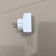 Steker Colokan Cabang 3 Tiga T Multi Mini Hitam Mirip Broco Uticon