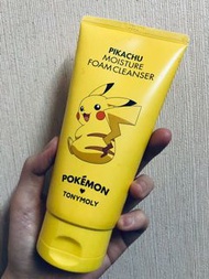 TONYMOLY X pokemon 寶可夢聯名洗面乳 皮卡丘 滋潤款 乾性肌膚 皮卡丘收藏