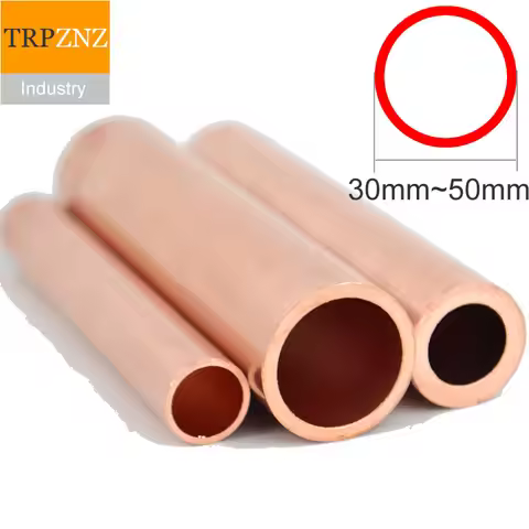 T2 copper tube OD32 outer diameter 32mm 35mm OD 40mm 45mm 50mm 54mm Large diameter thick-walled stra