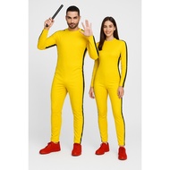 Products Are In Thailand. cp106 Bruce Lee Set Yellow Tight-Fitting Suit A Young Man's Outfit Height 