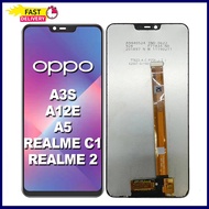 LCD OPPO A3S A5 - Realme C1 - Realme2 Original Full set ORI Asli For Glass Touch Screen Digitizer