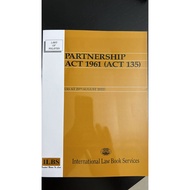 (ready stock) Partnership Act 1961