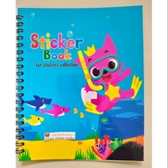 Sticker Book/Baby Shark Sticker Album/Sticker Book/Children's Sticker Album