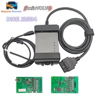 ใหม่ล่าสุด 1:1 DICE 2014D J2534 โมดูลควบคุมโปรโตคอล สำหรับการบำรุงรักษา VOLVO 2014D OBD2 เครื่องสแกน