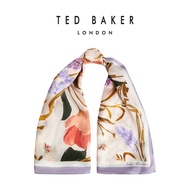 Ted Baker London Womens Elegant Floral Niclae Printed Silk Square Scarf