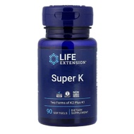 Life Extension, Super K with Advanced K2 Complex K2 Plus K1, 90 Softgels