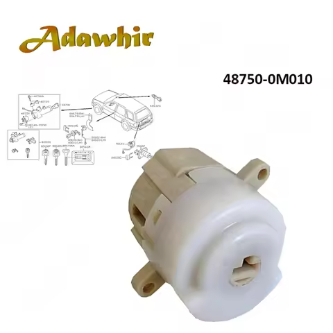 48750-0M010 487500M010 For Nissan Micra K12 Qashqai 2002-2013 Ignition Lock Barrel Switch Engine Sta